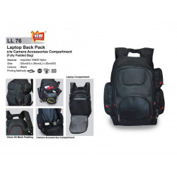 LL 76 Laptop Back Pack